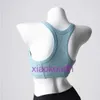 Designer Tops sexy Lul Frauen Yoga Unterwäsche Rippen Elastic Running Toplul Frauen Sporttank Fitness Gürchnessstruhe Kissen Springsummer Neue Stil