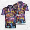 Herren Polos Gegrillte Lebensmittel Grafik Poloshirts für Männer Kleidung Harajuku Mode Kurzarm Hip Hop Barbeque Hemd BBQ Schwein Fleisch T -Shirt Tops