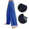 Femmes pantalons de jambe large lâche femme yoga pantalon de survêtement