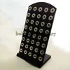Affichage acylique noir en gros-Z08 pour les bijoux à bouton instantané Fit 12 mm Snap 290