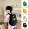 Mochilas do jardim de infância da mochila leve e resistente a desgaste Childrens Backpack Backpack fofo em forma de pato em forma de nylon mochila infantil bolsa escolar wx