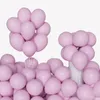Украшение вечеринки 85pcs Установите 5-дюймовый розовый P02 Латексный воздушный шар 32,8 фута розовая алюминиевая фольга Висящие вихревые воздушные шары на день рождения