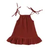 Robes de fille robe de bébé d'été robe pour tout-petit