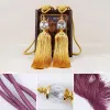 Accessories Rope Curtain Tassel Luxury Tiebacks 2pair Holdbacks Tie Home Ball Backs Decor Beaded Accessory