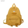 Mochilas do jardim de infância da mochila leve e resistente a desgaste Childrens Backpack Backpack fofo em forma de pato em forma de nylon mochila infantil bolsa escolar wx