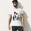 Herren Polos Dark Fairy Skull Garden (rote Rosen) T-Shirt übergroß