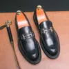 Men Formal Shoes with Thick Soles and Pointed Tips Nightclub Hairstylist