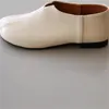 Одевать туфли швейные линии для женщин квадратные носки плоские каблуки женские балеты
