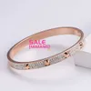 Designer-Cartres Bangle YZ Diamond Nagel Internet Berühmte japanische und koreanische Bestsellerarmband für Frauen 6YKP