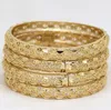 Dubai Bangles for Women Girl Rhinestones Sieraden 14K Gold Ploated Africa Luxury S Arabische armbanden Habesha Indian Bride Gift 2204118710477