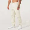 Spodnie męskie spodnie ładunkowe jogging sportowe spodnie na siłownię Spodnie sportowe spodni treningowy luz luźne spodni j240507
