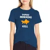 Polos de femmes Good Morning Gill - Et Bob Quote T-shirt Tops d'été T-shirts graphiques drôles pour les femmes