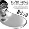 Nail Gel Makartt 8ml Mirror Shine Metallic Silver UV/LED Metal målning Ritningsgel för konstdesign Q240507