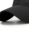 Caps à balle 2024 Baseball Cap pliant Sport Snapback Hat respirant Séchant rapide Séchage Men Femmes Extérieur