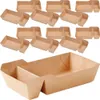 Wegwerpbedrijf 50 stuks snackbox papier Frans vuur Favoriete snoepcontainer Party Potato Chips Chicken Rice Q240507