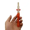 Mini nectar collecteur portable Colorful Quartz Nail Beautiful Shape Kit