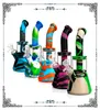 Colouful Silicone Bong Smoking Wate Pipe Hobeil 100 Grade alimentaire Grade environnemental et sûr Bong Silicone Bong Water Pipes S8768332