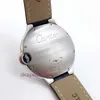 Cartre Luxury Top Designer Automatic Watchs Direct Hot Blue Balloon Series Mécanical Mens Watch 42 mm avec boîte d'origine