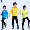 Trikots Custom Kids Winter Jacke Outdoor Sportswear Tracksuit Long Sleeves Tracksuit Fitness Running Sports Jogging Football Tracksuit H240508