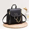 Sac 2024women Small Pu Leather Handbag Girl's Mini épaule Lady Chain