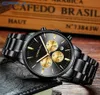 2020 crrju Männer Edelstahl Band Watch Men039s Luxus Business Luminous Quartz Arms Watches Männliche Date Fenster Clock2693859906