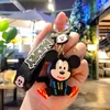 Fashion Cartoon Movie Character Keychain Rubber And Key Ring For Backpack Jewelry Keychain 53027