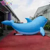 8 m lång (26ft) Direkt reklam Uppblåsbar tecknad Dolphin Balloons Ocean Animal Models för evenemangsfestdekoration med Air Blows Toys Sports