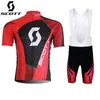 Radsportuniform -Herrenjacke Scott Shorts Mann Jumper Professional Hemd Anzug Bib Jersey Sommer Bluse MTB Cycle Spring Set 240426