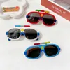 Lunettes de soleil Enfants Mignon Carton Personnalité Street Shoting UV400 Lunettes de soleil Boys Outdoor Protection solaire Lunettes de soleil Kid Classic Sunglasses