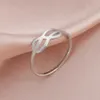 Eheringe Skyrim Frauen Infinity Ringe 2024 Trend Edelstahl Gold Farbe Finger Ring Mode Hochzeit Schmuck Zubehör Liebhaber Geschenk