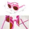 Sunglasses 2023 Girls Boys Cute Cartoon Bear Cat Ears Outdoor Children Lovely Animal Vintage Sunglasses UV 400 Protection Kids Sunglasses