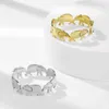 Anillos de boda Skyrim encantador elefante anillo abierto para mujeres acero inoxidable color de oro anillos ajustables 2024 moda lindo regalo de joyería de animales
