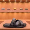 Venecia zapatillas mulas sandalias de diseñador de piel de ternera de cuero rasguños casuales de verano tobogán de colas flip plana talla 38-45