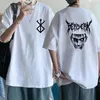 Plus storlek japansk anime harajuku berserk tarms ögon tryck rolig t-shirt grafisk t-shirt manga streetwear tshirt topp hip hopp tees 240507