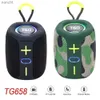 Haut-parleurs portables en haut-parleurs de téléphone portable TG658 Portable haut-parleur extérieur subwoofer TWS TWS Colonne de basse imperméable prend en charge AUX TF haut-haut-haut-parleur FM Radio WX