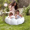 Baignoires sièges baignoires gonflables pliantes avec piscine à balle océanique adaptée aux enfants et aux nourrissons - baignoire de bébé portable et amusante wx