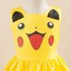 Mädchenkleider japanische Anime Rollenspielkostüme für Kinder Baby Girls Halloween Partys Kawaii süße Kostüme für Kinder Bogen plissierte Tanzkleider2405