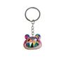 Key Rings Fluorescent Rainbow Flower Keychain Keychains Backpack Purse Handbag Charms For Women Childrens Party Favors Keyring Suitabl Otkoe