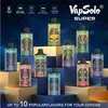 Hot Selling VapSolo Super 15000 Puffs Oplaadbare Puff 15k Bettery E-Hookah Wegwerp Vapes
