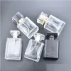 Garrafa de perfume por 5pcs 50ml garrafas pretas transparentes viajará glass spray de vidro vazio distribuidor de neblina entrega de gota de saúde be é ottry
