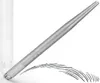 Silver Professional Permanent Makeup Pen 3D broderi Makeup Manual Pen Tattoo Eyebrow Microblade 50pcslot 8612826