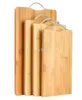 Blocs de coups de bambou carbonisé Cuisine Board Fruit Brousshed Momening Board planches DD9354959