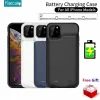 Cases Xilecaly Battery Case For iPhone 15 Pro Max 13 14 Pro 12 Mini Power Bank Charging Charger Cover for iPhone XS Max XR 6s 7 8 Plus