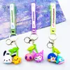 Nieuwe cartoon Kuromi Bean Sprout Keychain hanger, schattig paar poppenhanger, poppenmachine cadeau