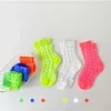 Chaussettes pour enfants milancel 2021 Été Nouveau enfant pour enfants piaid Solide en mailles respirant garçons et filles chaussettes