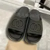 Women Designer Sandals Slippers Sliders Rubber Leather Slide Dress Shoe Wedges Sandal Beach Slippers Summer Platform Size 35-44