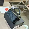 Torebki torebki torba woc kosmetyczna Matel Crossbody rączka luksusowa torba sprzętowa designerka cowhide ramię ramię hasp skóra prawdziwa c gefk