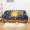 Одеяла солнечная луна звезда Аполлон Дизайнер Дизайнер Диван Крышка кресло зал.