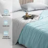 Couvertures couvertures de refroidissement pour lit couetteuse en condition de l'air soyeu
