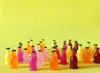 50 PCs gemischte Farbflaschen Miniaturen Lebensmittel Künstliche Flaschen Fairy Garden Gnome Terrarium Dekor Bonsai Figurine Doll House Decor24290339
